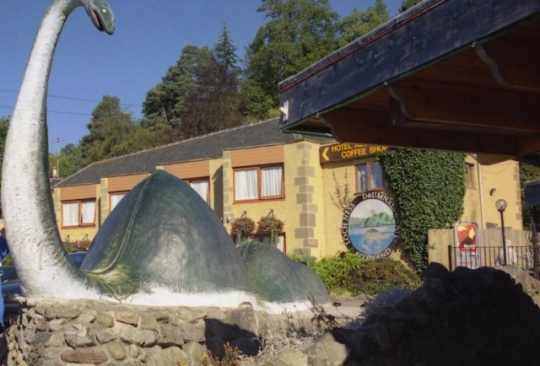 loch ness monster at nessieland